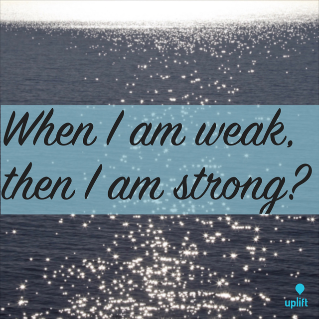 Episode 4: When I Am Weak, Then I Am Strong?