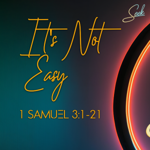 Seek, It's Not Easy. Jun 9, 2024