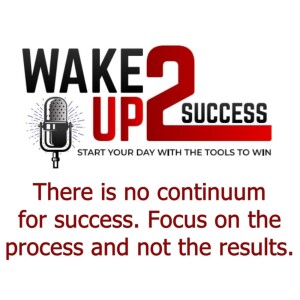 There is no continuum for success.   Focus on the process and not the results.