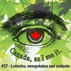 #27 - Lotteries, sweepstakes and contests