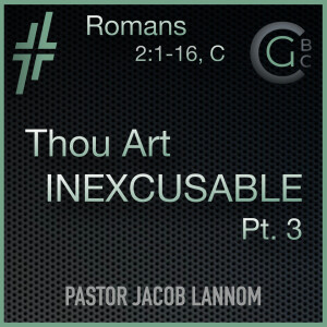 Thou Art Inexcusable Pt. 3