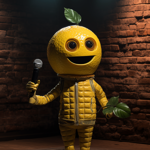 London, 2033: Jamie ”Lemon” Foster’s Virtual Stand-Up Revolution