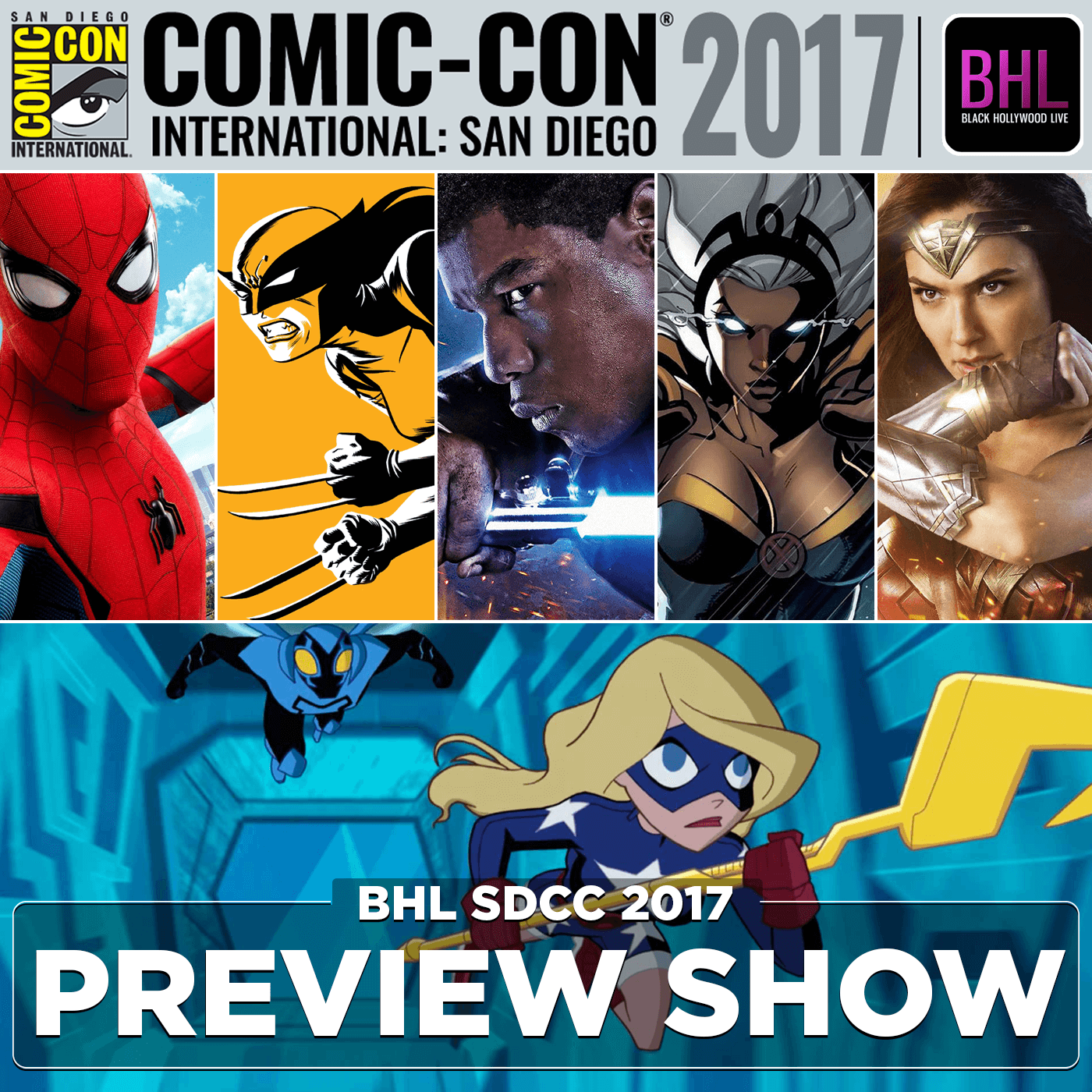 San Diego Comic Con 2017 Preview on Black Hollywood Live | NERDSoul