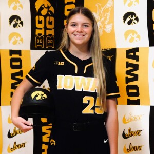 Iowa softball commit, McKenzie Leitgen, shares her recruiting journey to be a Hawkeye! #IowaHawkeyes
