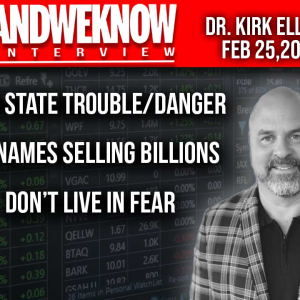 2.25.24: LT w/ Dr. Elliott: War cycles, hAngry, Debt, DS trouble, fear push, Invest in precious metals, Pray!