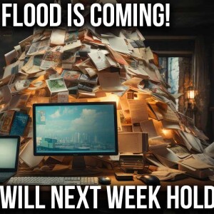 1.3.24: INFO Flood incoming! CEOS departing in droves, Flight logs, Lawfare, Cali Ballots, Celine, Be ready, Pray!