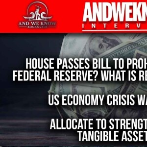 6.2.24: LT w/ Dr. Elliott: House Passes Bill, CBDCs under attack, US Economy Crisis Warning? Tangible Assets, Pray!