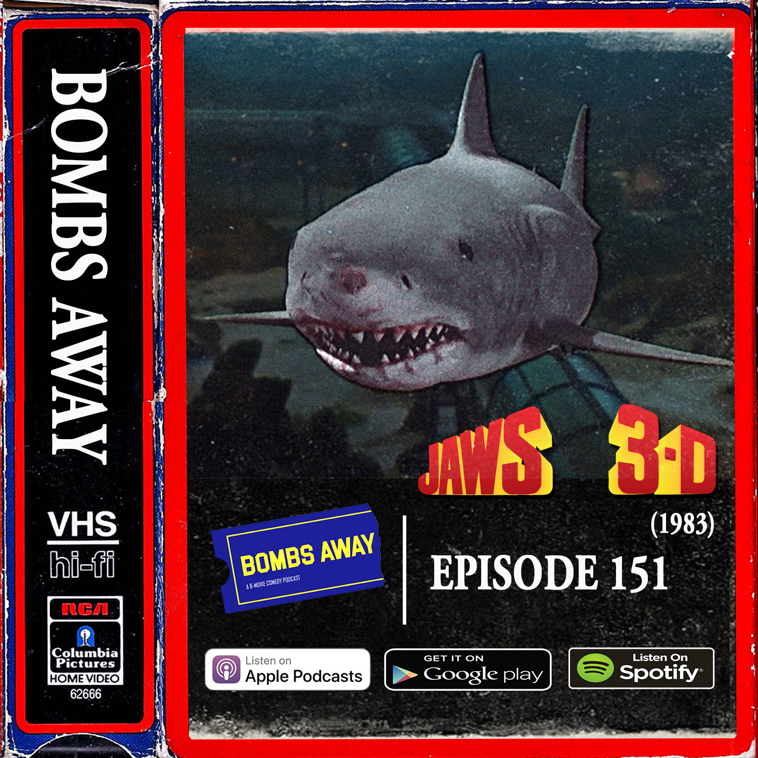 Episode 151 - Jaws 3D (1983)