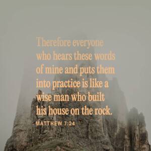A Simple Guide For Behaviour - Matthew 7 -The Message
