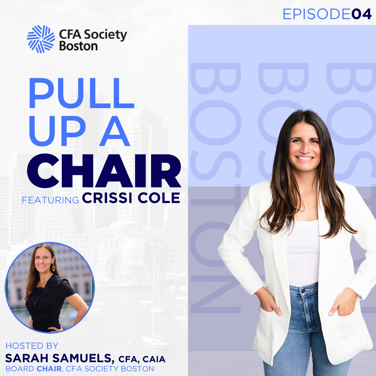 Pull Up a Chair with CFA Society Boston
