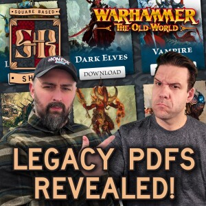 Massive NEWS! All Legacy Armies rules have been released!