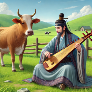 【成语】Music for a Cow 对牛弹琴
