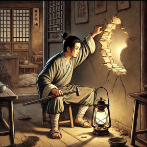 【成语】Light Through the Wall 凿壁借光
