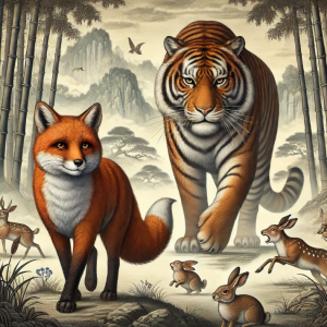 【成语】Fox with Tiger’s Might 狐假虎威