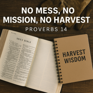 Proverbs Series - Episode 14 - No Mess, No Mission, No Harvest