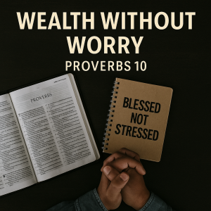 Proverbs Series - Episode 10 - Wealth Without Worry