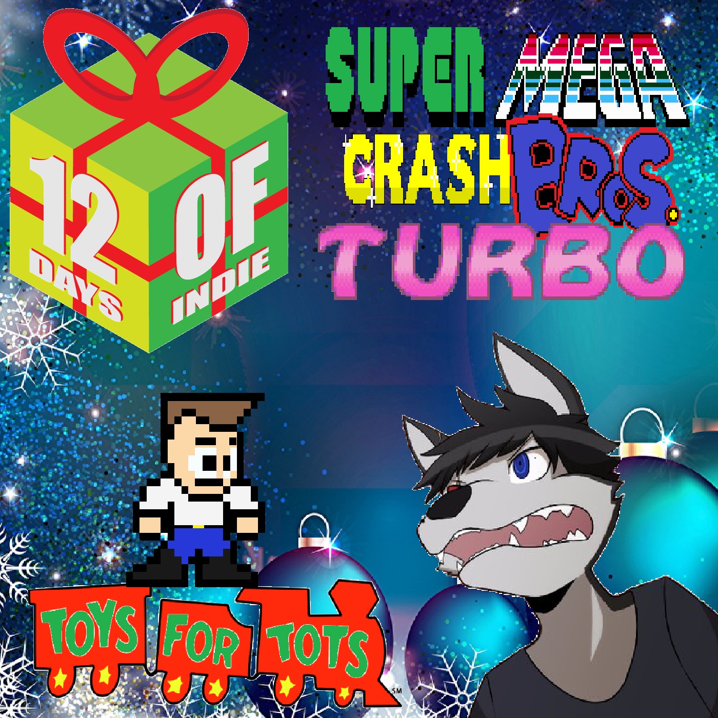 Super Mega Crash Bros. Turbo 21 - 12 Days of Indie with Kouen Hasuki