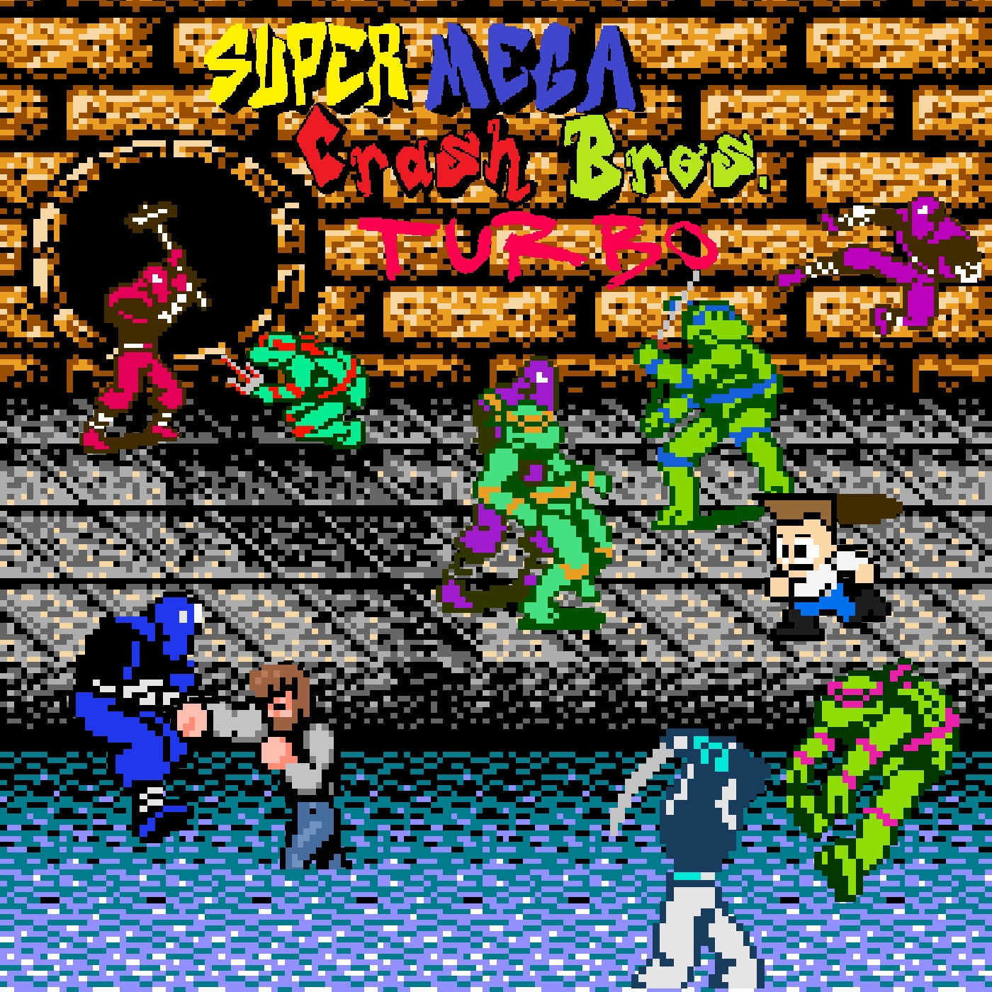 Super Mega Crash Bros. Turbo 29 - Tubin' with the Turtles