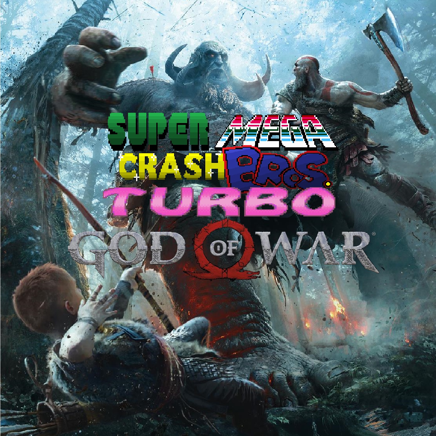 Super Mega Crash Bros. Turbo 37 - God of War
