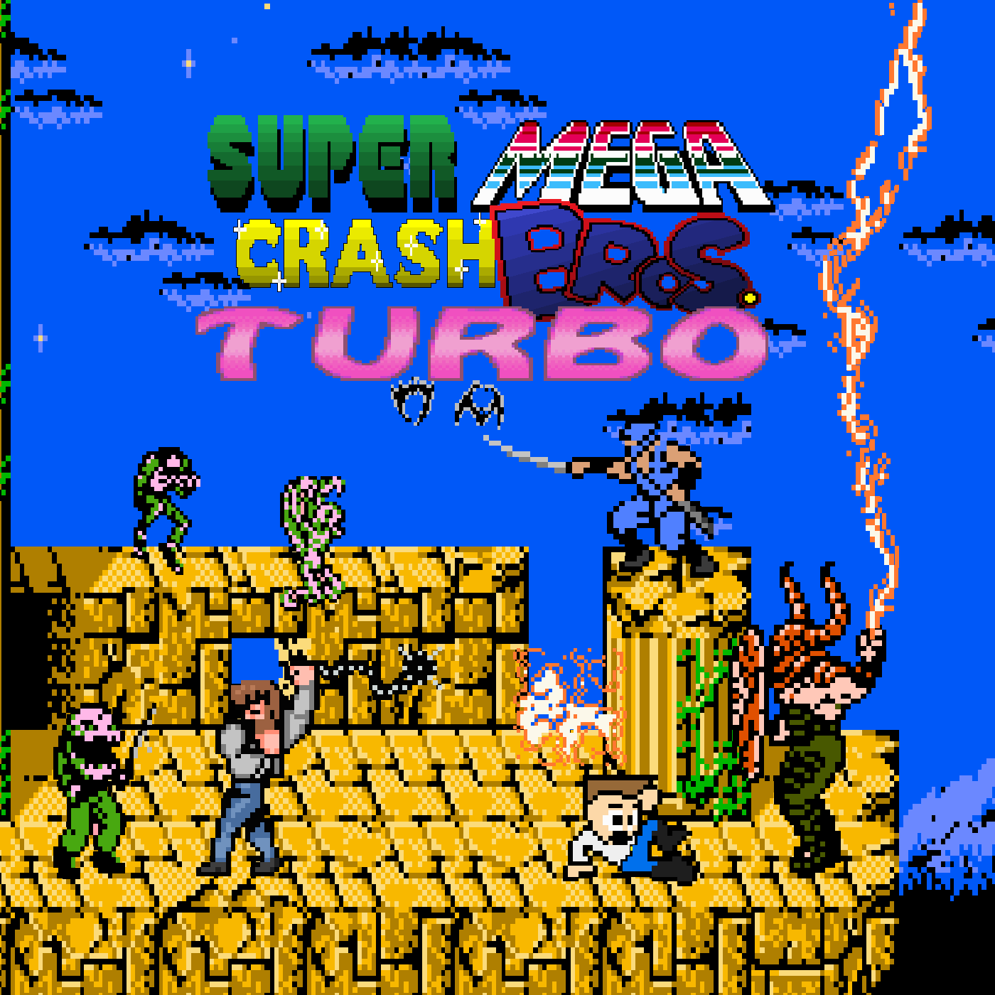 Super Mega Crash Bros. Turbo 40 - Ninja Guidance