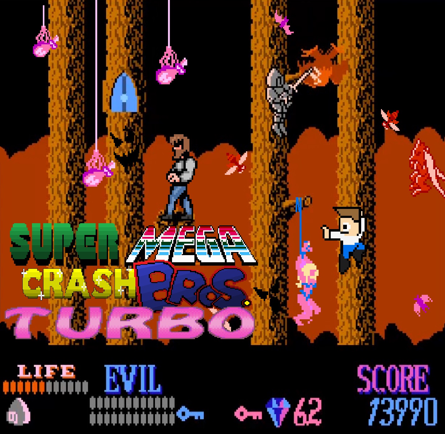 Super Mega Crash Bros. Turbo 46 - Warriors Slaying Wizards