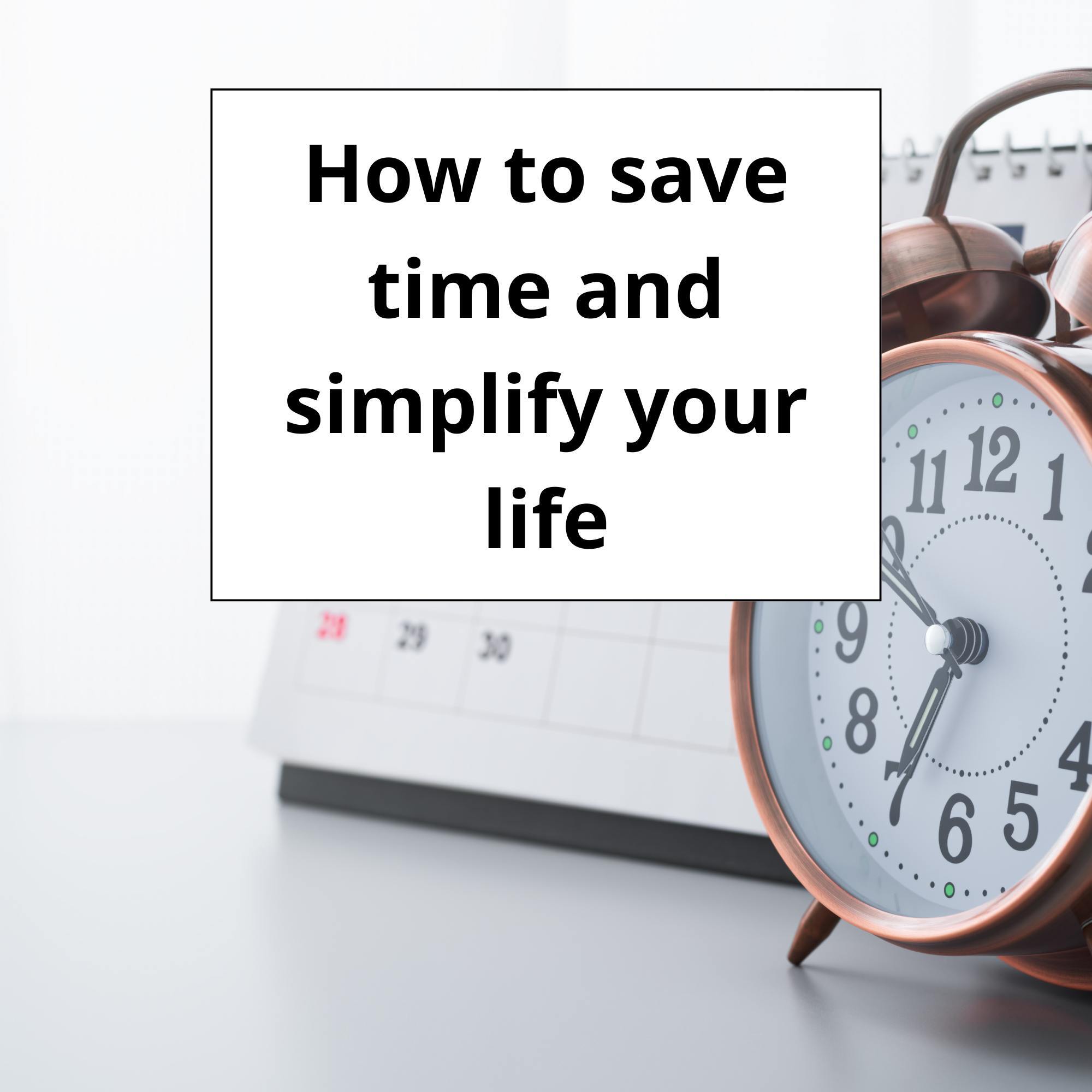 How to save time and simplify your life (task batching is a simple time management tool you can start using today)