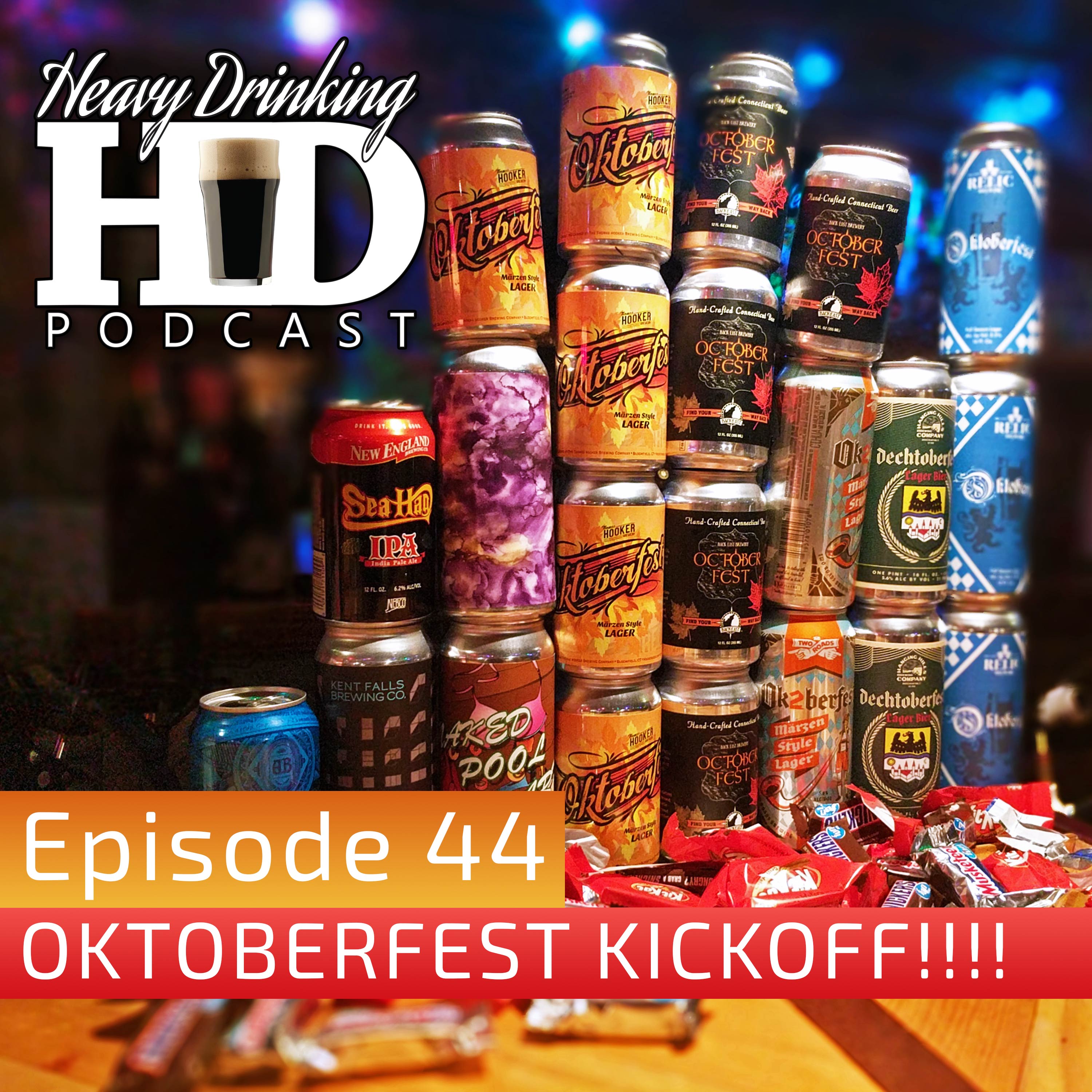 Show No. 44 - Oktoberfest Kickoff with Back East, Relic, Thomas Hooker, and Hanging Hills - The Heavy Drinking podcast thumbnail