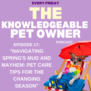 Navigating Spring's Mud and Mayhem: Pet Care Tips for the Changing Season