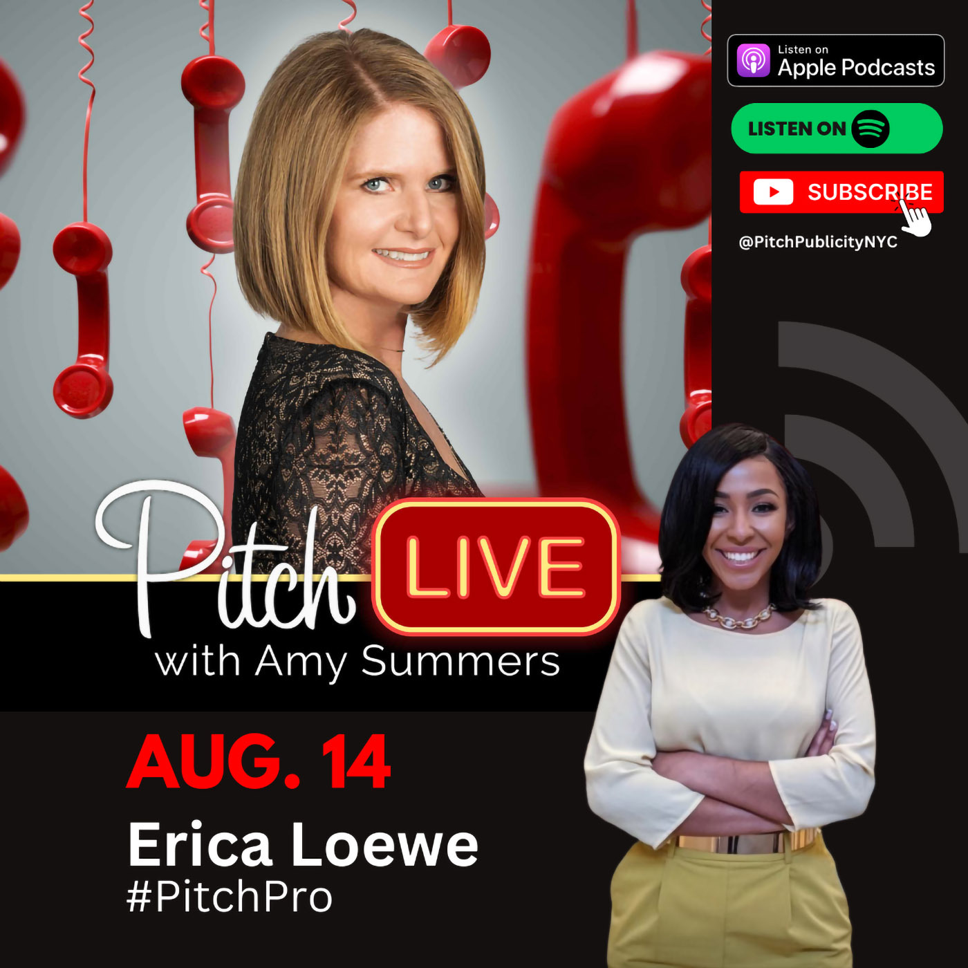 Pitch Live with Amy Summers