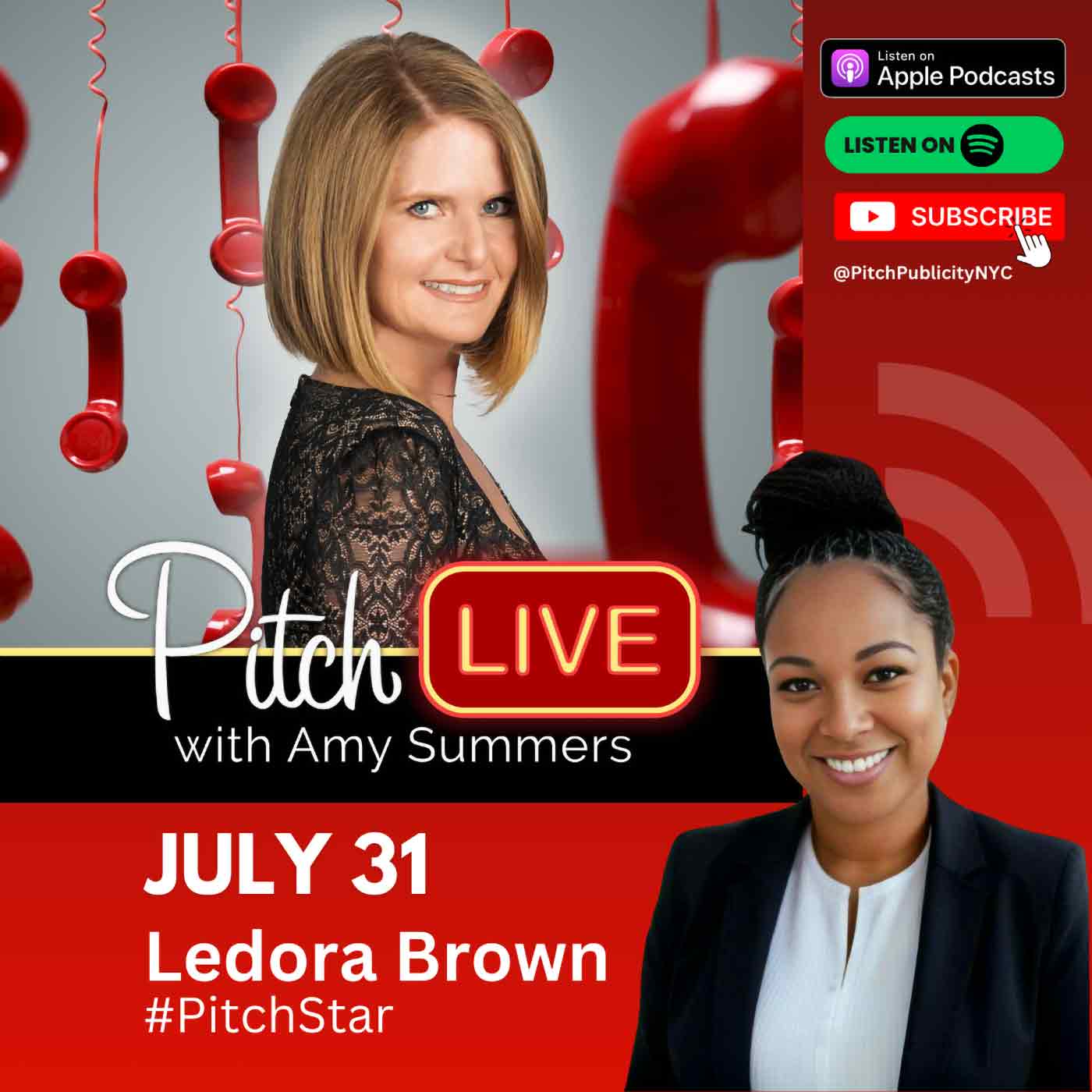 Pitch Live with Amy Summers