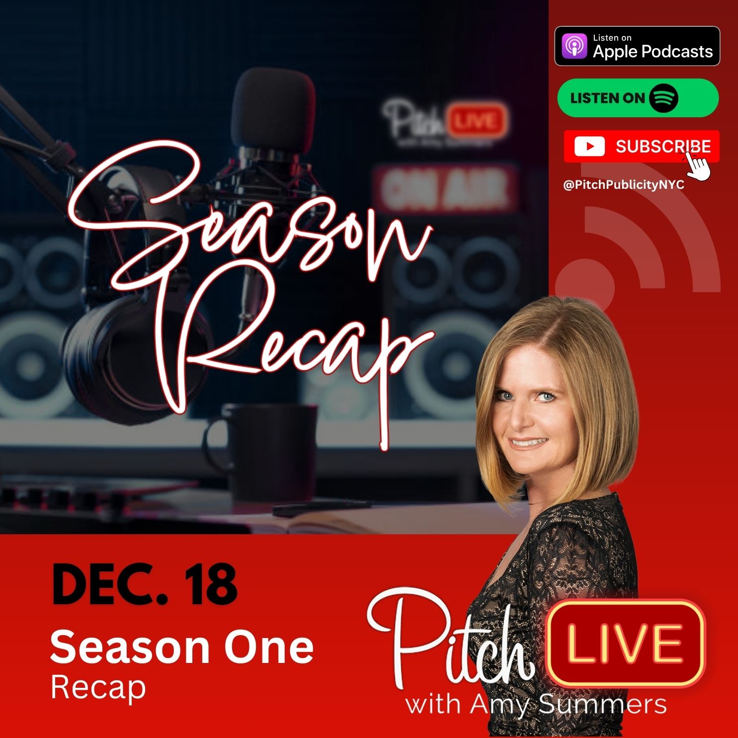 Pitch Live with Amy Summers