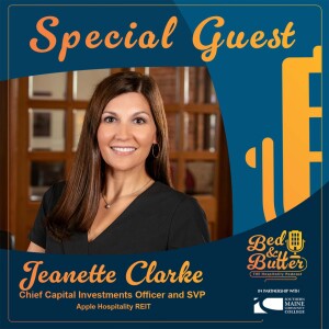 Jeanette Clark, Apple Hospitality REIT Chief Capital Investments Officer and SVP