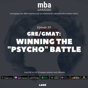 L029 GRE/GMAT: Winning the ”Psycho” Battle