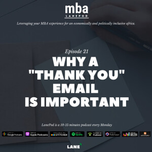 L021: Why a Thank You Email is Important
