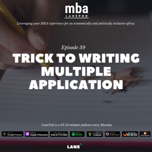 L039: Tips to Writing Multiple Applications
