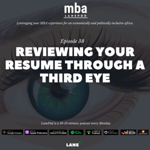 L038: Reviewing Your Resume Through a Third Eye