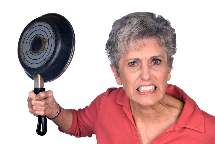 Fear and Caution ~ Am I over-paranoid in thinking my violent mom is a danger to me, my child, and others?