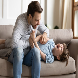 🎤 PODCAST • Inappropriate Behavior My husband uses sexual slang around our young kids and pinches them inappropriately.