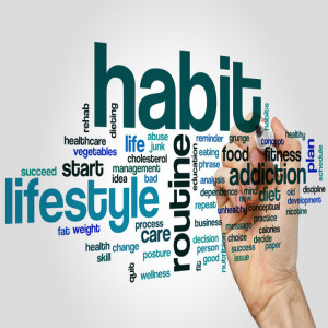 🎤 Habits ~ I can't stop spelling everything I hear backwards and forwards.