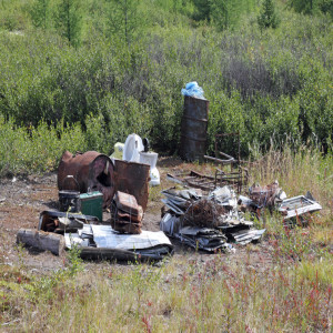 Justice ~ My husband dumped garbage on our neighbors property.