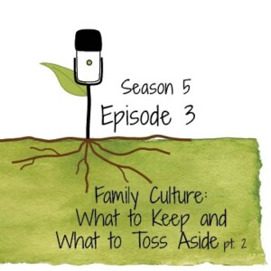 S5E3: Family Culture – What to Keep and What to Toss Aside Pt. 2