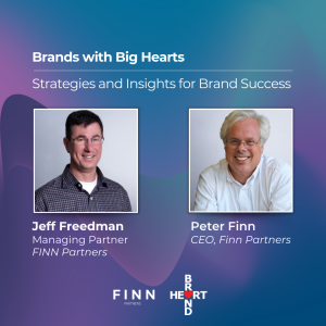 Brand Heart: Peter Finn, CEO of Finn Partners