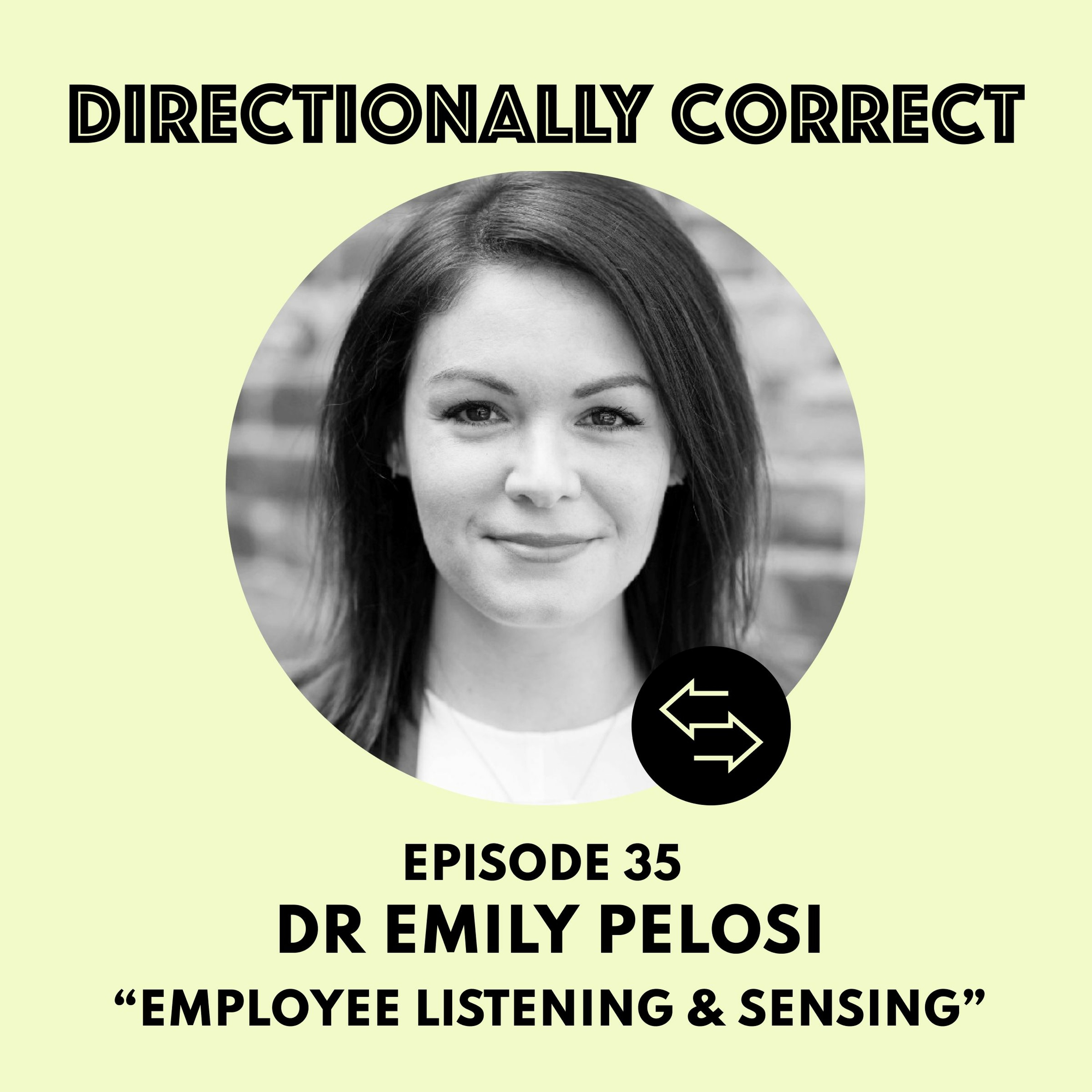 cover of episode Ep. 35 Feb 12, 2023 - Dr. Emily Pelosi - Intuit’s Employee Listening & The Biggest Survey Snobs