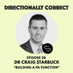 Ep. 28 Dec 18, 2022 - Dr. Craig Starbuck - Starting People Analytics Functions & ChatGPT