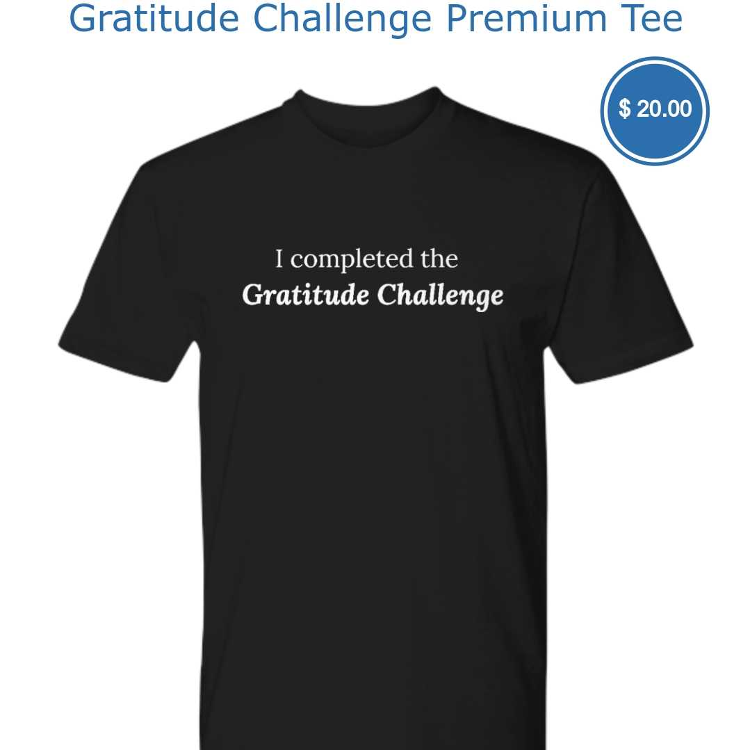 Gratitude Challenge Day 1
Gratitude Challenge Day 1