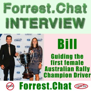 Interview - Bill Hayes - Guiding the first female to Australian Rally Champion