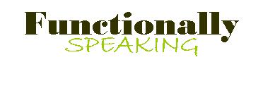 Functionally Speaking #7 - D.J. Moran interviews Dennis Tirch