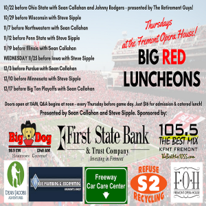 Big Red Luncheon, Presented by The Retirement Guys - Johnny Rogers & Sean Callahan Before Ohio