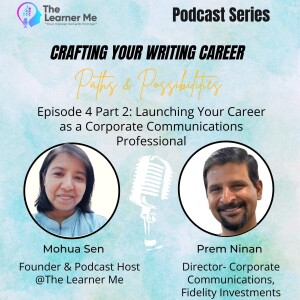 Launching Your Career as a Corporate Communications Professional - Part2