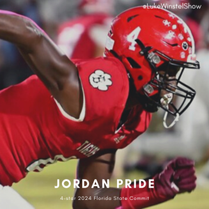 E182: Jordan Pride, 2024 FSU commit (4-star WR/DB)